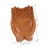 Gatuida Hand Carved Wooden Decorative Bowl for Keys Artistic Entryway