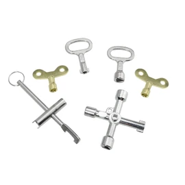 DGBRSM 6IN1 Multi-functional Utility Key Kit for Various Valves Such As Electricity, Water, Gas, Trains, Cabinets, Elevators, Thresholds, Etc