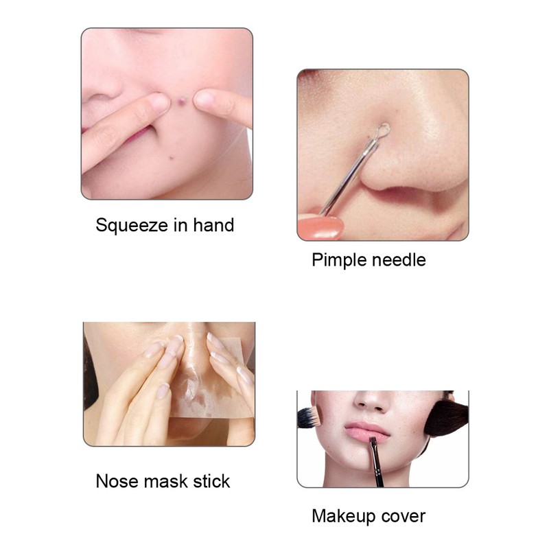 5V1 Electric Blackhead Removal Machine Adjustable Suction Modes Pore CleanerSilver