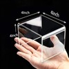 AUFIKR Clear Acrylic Display Risers, 3 Pieces Showcase Shelf for