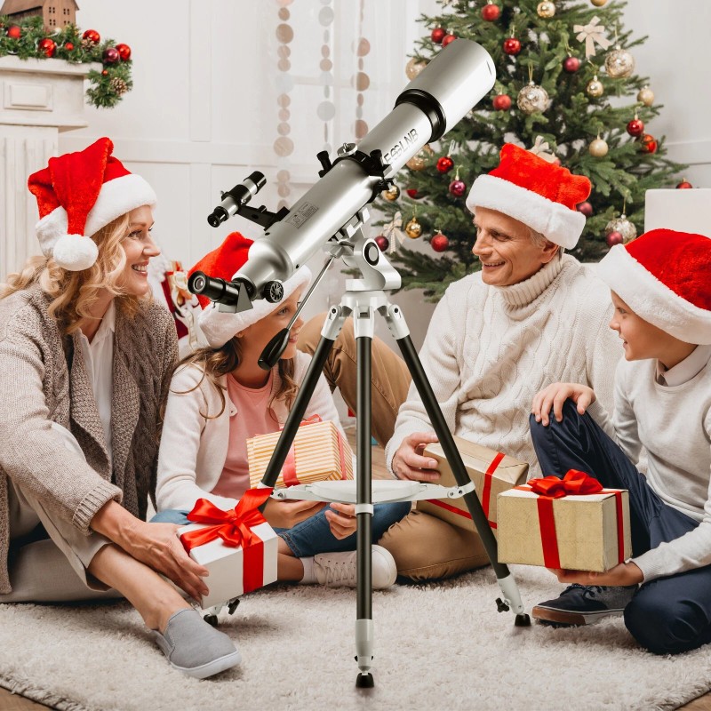 ESSLNB 70080 Professional Telescope 70X W/ Star Tracking APP for