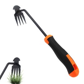 Gardening Hand Weed Remover, Manual Weed Remover Device, Stainless Steel, Joint Scraper with Handle, Garden Tool, Weed Remover, Garden Tool for Digging, Weeding, Transplanting Soil Loosening