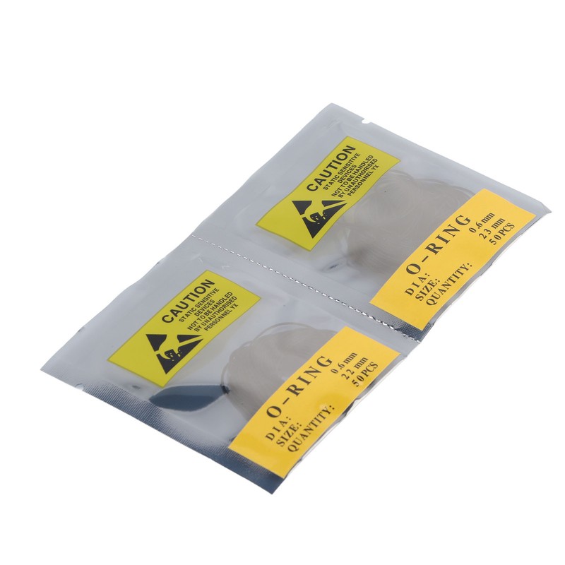 950pcs 0.6mm O Ring Set Sealing Rings Watch Rubber Seals