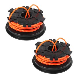 2 Packs 753-1156 Dual Line – 0.095" Dual Trimmer Line, 18Ft Splitline Trimmer Cartridge Compatible with MTD 791-180120, 753-1223, 953-1156, 753-06707, 49U1341L063, Troy-Bilt & Remington Trimmers