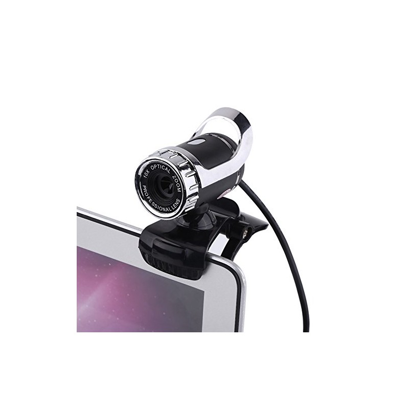 ASHATA Webcam de Computadora,HD Cámara USB Internet Portátil,Cámara Web USB