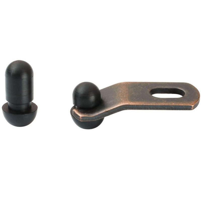Glass Retainer Clips, Zinc