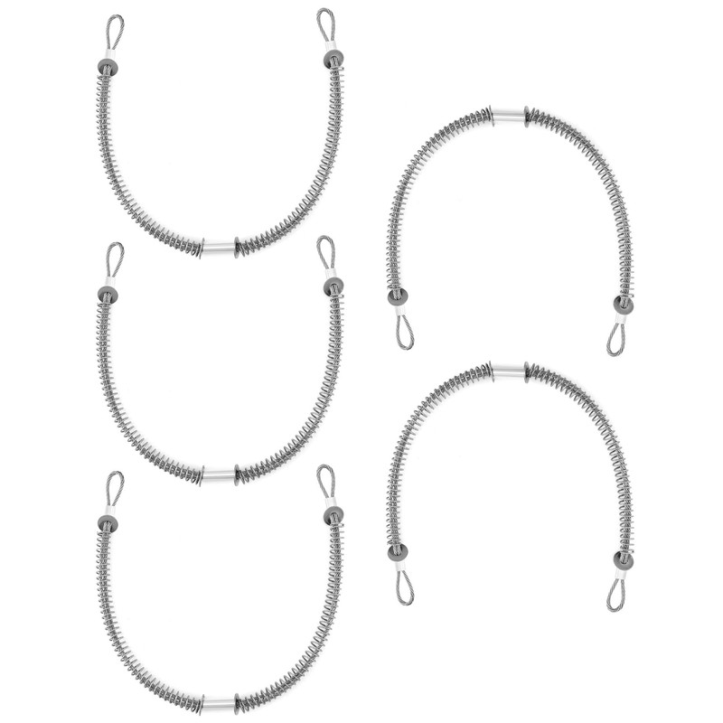QWORK Hose, 1/8" x 20" 200 PSI Safety Whip Check