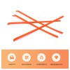 carmotion88 ABS Orange Car Interior Door Panel Strip For Toyota