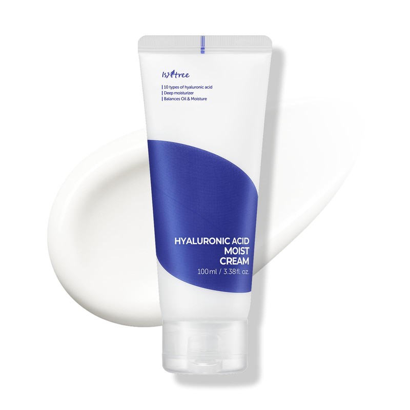 Isntree Hyaluronic Acid Moist Cream 2.71 Fl.oz.(80ml) Night Cream