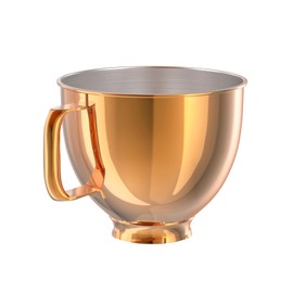 5QT Stainless Steel Mixer Bowl for Kitchenaid Stand Mixers & Classic Series Replacement Bowl for 4.5-5QT Tilt-Head Mixers, Dishwasher safe, Radiant Copper