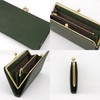 HIRAMEKI Morris Slim Gamaguchi Long Wallet, Cowhide Leather, Embossed William