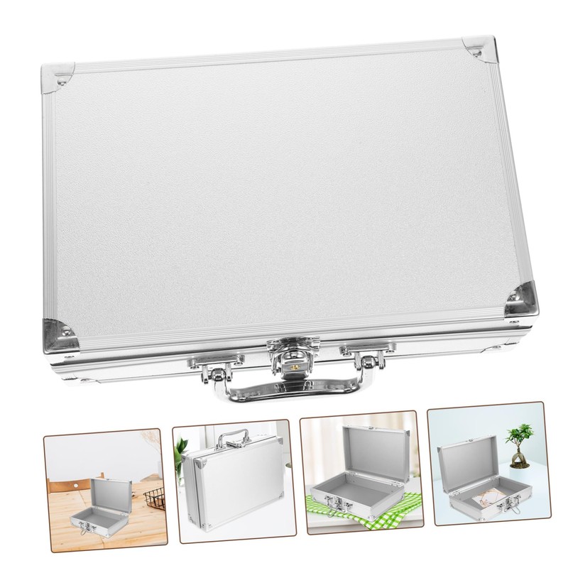 LIFKOME Tool Storage Case with Lock Versatile Briefcase for Tools