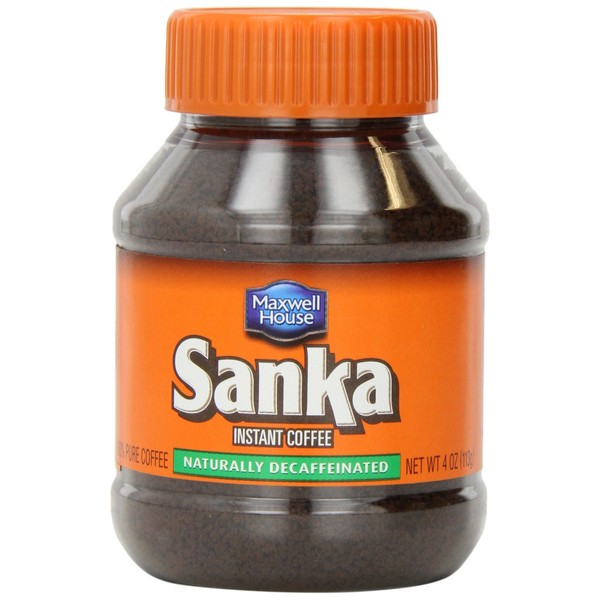 Sanka Decaf Instant Coffee (4 oz Jars, Pack of 6)