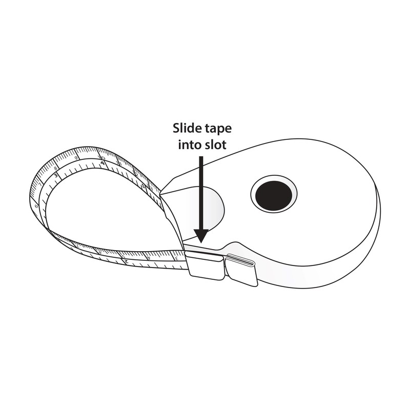 Dritz 60' Wrap N Stay Retractable Tape Measure, 5/8' Wide