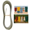 VEZODEK 10 m Camping Washing Line Outdoor with Steel Core,