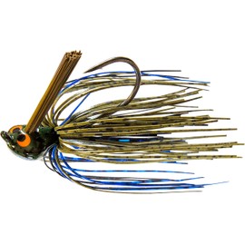 Z-Man CEFL12-08 Crosseyez Flipping Jig 1/2 oz Bruised Green Pumpkin Pumpkin