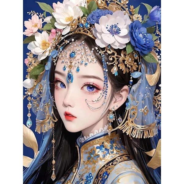 MOER SKY Diamond Painting Kits for Adults Beautiful Chinese Ancient