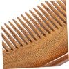 IWOWHERO 1pc Verawood Scalp Massager Brush Comb Massager Scalp Relief