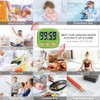 Digital Kitchen Timer with Large LCD and Magnetic Stopwatch. Portable