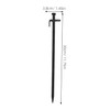 IWOWHERO Tree Support Anchor Kit Heavy Duty Metal Stakes Windproof