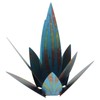 9PCS Tequila Rustic Sculpture Waterproof DIY Metal Agave Plant for