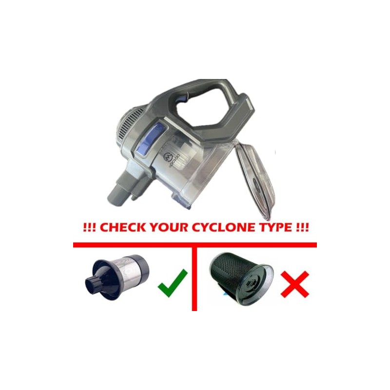 Replacement HEPA Fliter with One Side Hole Compatible for MOOSOO