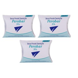 Perobar 5% Cleansing Bar (pack of 3)