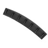 3 Pcs Chassis Deflector Universal Black Rear Lip Shark Fin