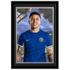 Personalised Enzo Fernandez Autograph A4 Framed Player Photo for Chelsea FC fans