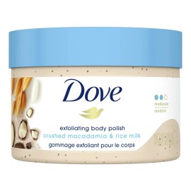 Dove Exfoliante Corporal Leche De Macadamia Y Arroz 298gr