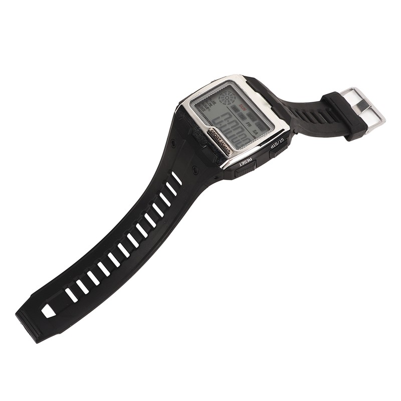 Men Digital Sports Watch WR30M Waterproof Day Date Display Electronic