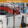 sourcing map 5Pcs 8" Pegboard Hooks, 5 Station Waterfall Hook,