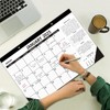 Wabhas 2025 Calendar,Desk Calendar 2025-18 Months-January 2025 to June 2026,Desk