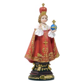 ValuueMax - Infant Jesus of Prague Statue, Finely Detailed Resin, 12 Inch Tall Figurine #VM-75595