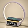Morwealth LED Bedside Lamp Touch Dimmable with Charging Function, 10