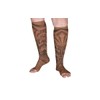 Lymphedivas Gatsby Mocha Medical Graduated Compression Sock Pair 20-30mmHg (Long