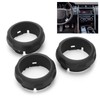 3pcs Air Conditioning Switch Knob Covers Rings Replacement for Land