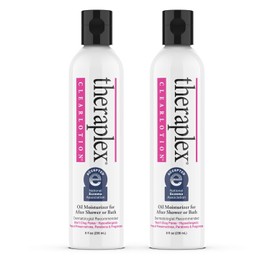 Loción Emollient transparente Theraplex, 8 onzas (Paquete de 2)