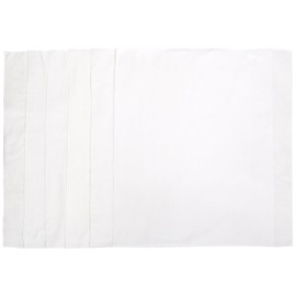 Kushies 6 Pack Washable Flat Diapers, White