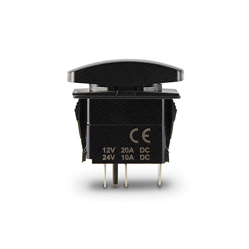 CH4X4 MOMENTARY Rocker Switch Train Horn Symbol - Horizontal -