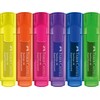 FABER-CASTELL 254646 Highlighter Set 46, Set of 6, Neon Colours,