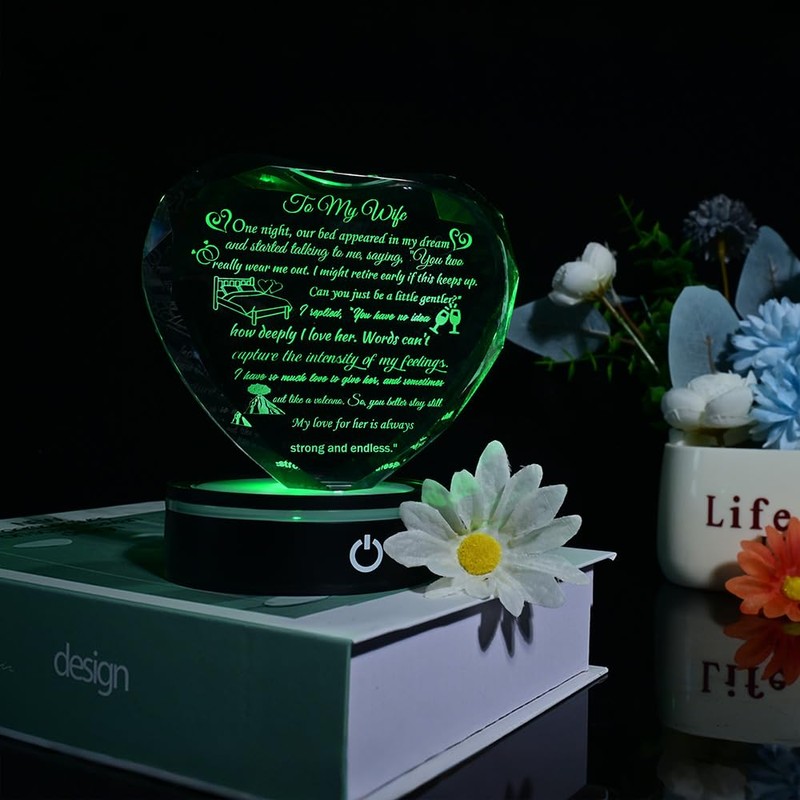 Lovenreal Gift for Wife from Husband, Women Gift for Anniversary