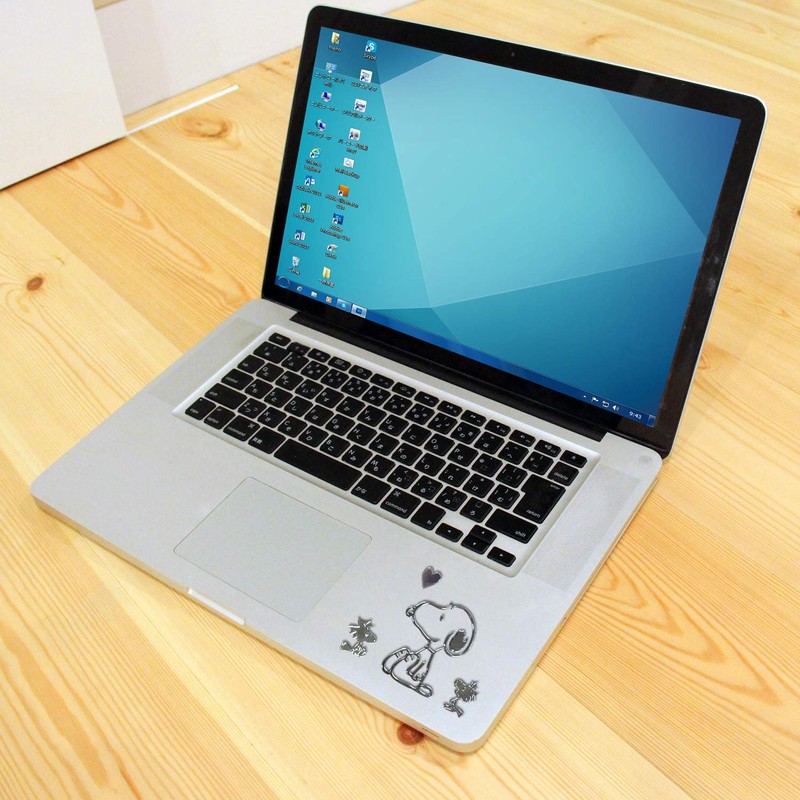 Meiho Snoopy Pose Emblem Sticker Large Size SN206