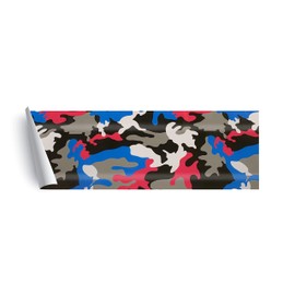 Way2Buy Vinyl Blue Pink White Gray Black Gloss Camouflage Vinyl Car Wrap Sheet Automobile Sticker Film with Free Tool Kit (Gloss, 36"X60" / (3FT x 5FT))