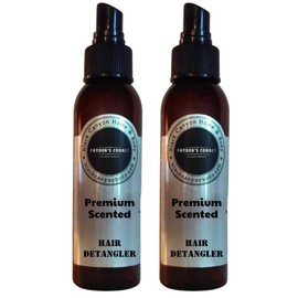 Black Canyon Home and Body Payden's Cobalt Cedar & Leather For Men Scented Hair Detangler with Argan Oil, 4 Oz (2 Pack)