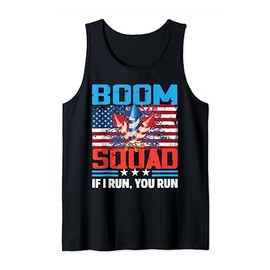 Boom Squad 4th of July Firework Tank Top