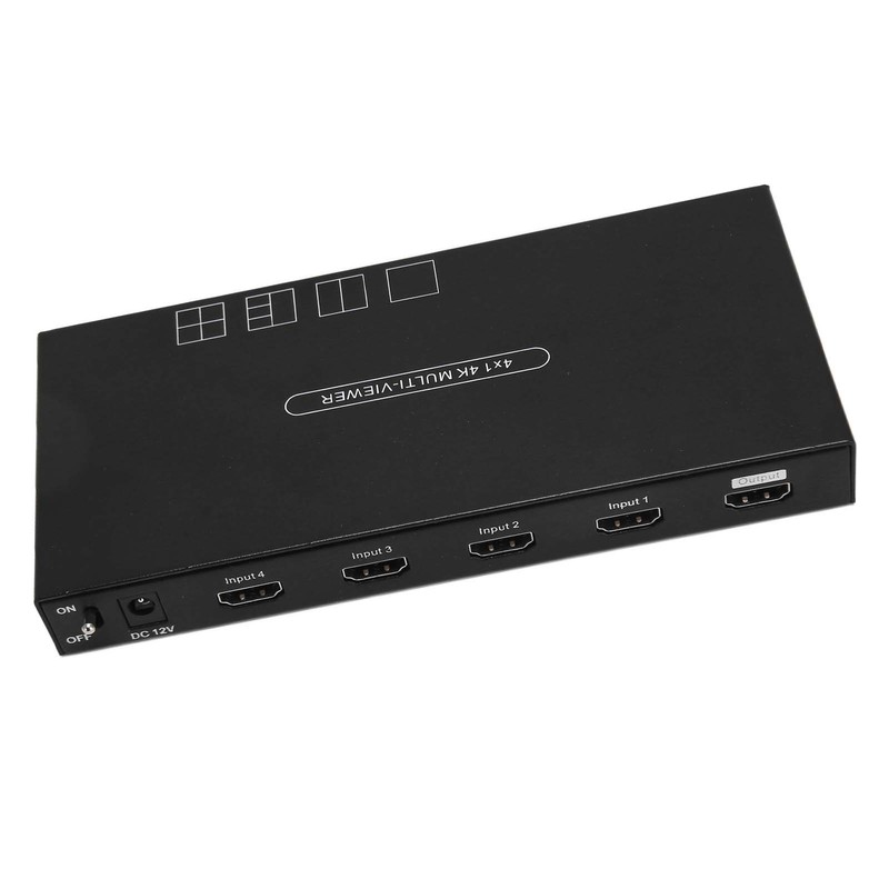 HD Multimedia Interface Multi Viewer Switch 4 Channel 4K HD