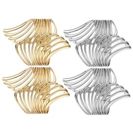 Beavorty 8pcs Hollow Bangle Bracelet Wrist Accessory Chic Design for Everyday Wear Comfortable Eye-catching Bangles for Women