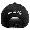 Trendy Apparel Shop yes Daddy (Back) Embroidered 100% Cotton Dad