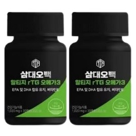 [단비] 삼대오백 RTG 알타지 오메가3 30정 x 2박스 [Danbi] 350 RTG Altagi Omega-3 30 Tablets x 2 Boxes